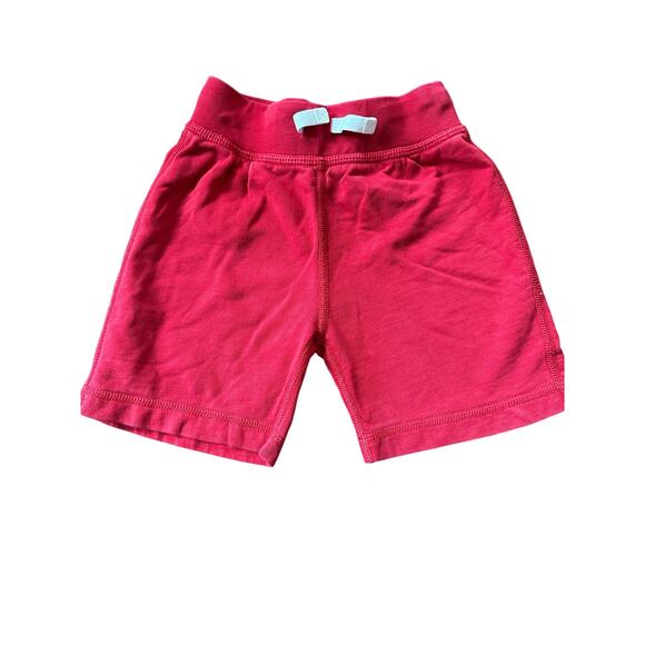 Hanna Andersson BKB sweat short size 100 (4) tangy red - Picture 1 of 3